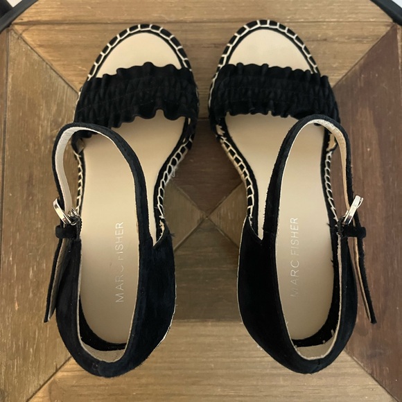 Marc Fisher Wedge Sandals - Picture 2 of 7